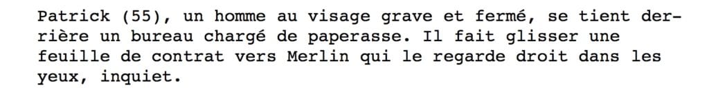 Comment metre en page un scénario mise en page film