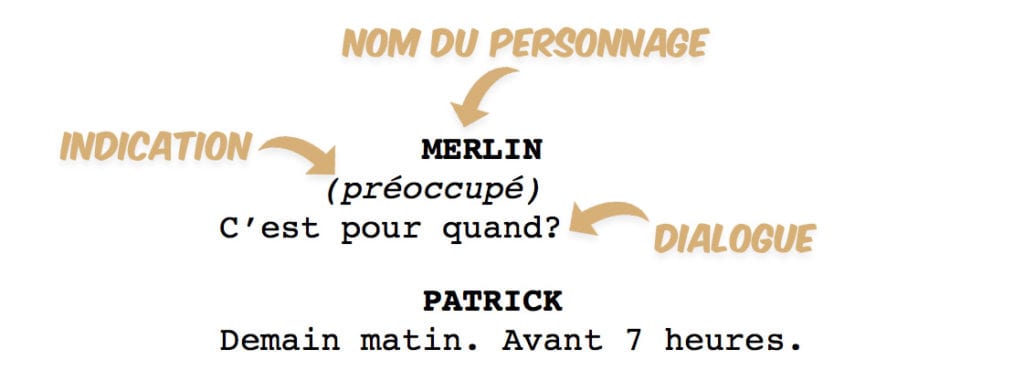 mise en page scénario Comment metre en page un scénario mise en page film