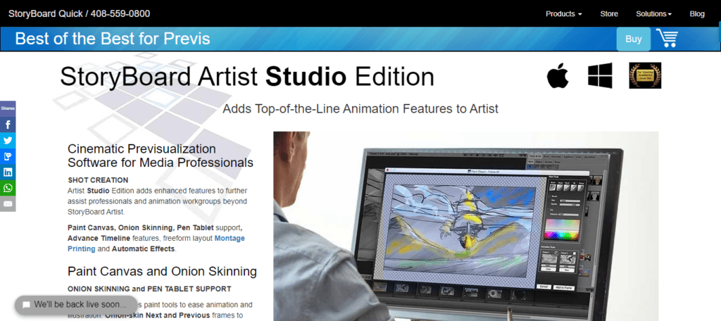 logiciel storyboard - Storyboard Artist Studio