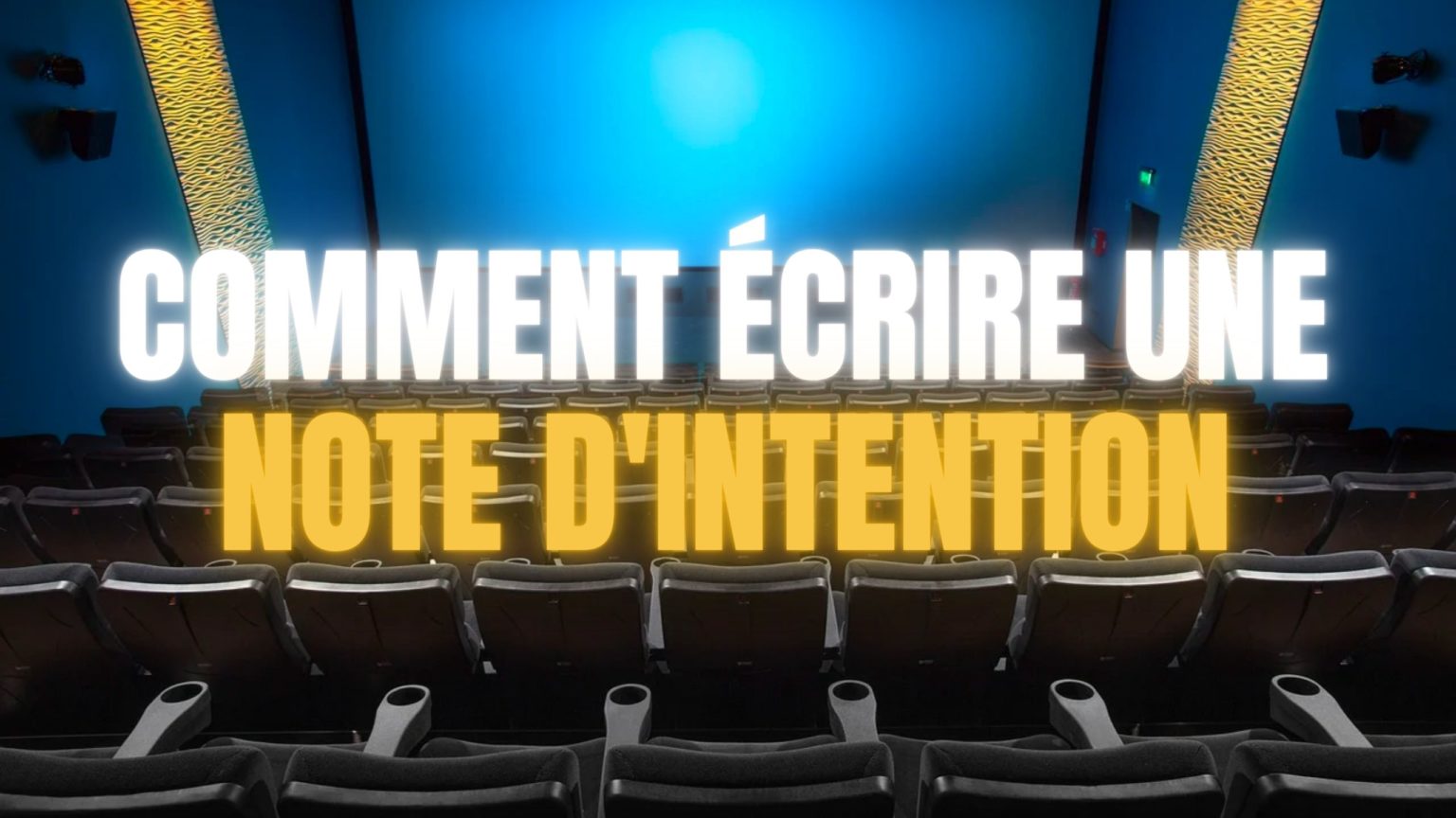 Comment écrire une note d
