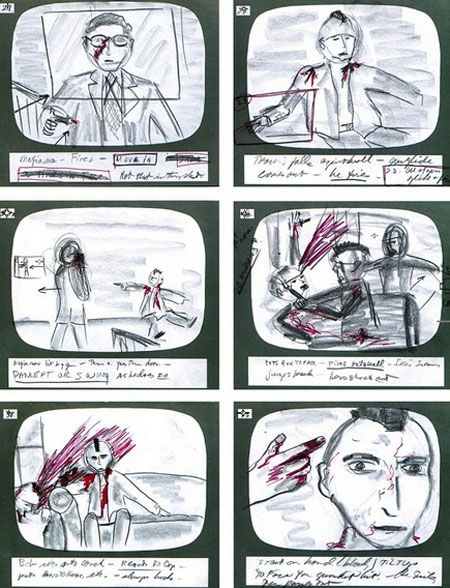 Storyboard - Taxi Driver